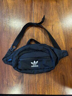 Adidas Black Waist Pack - Fanny Pack - Travel Bag
